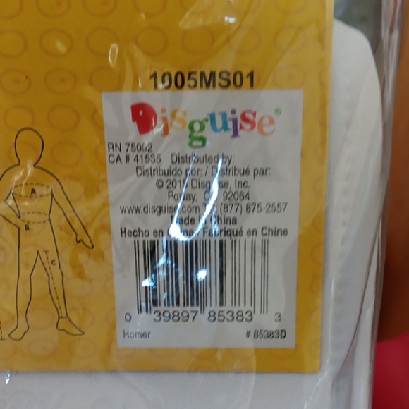 The Simpsons Homer Costume - Picture 2 of 5